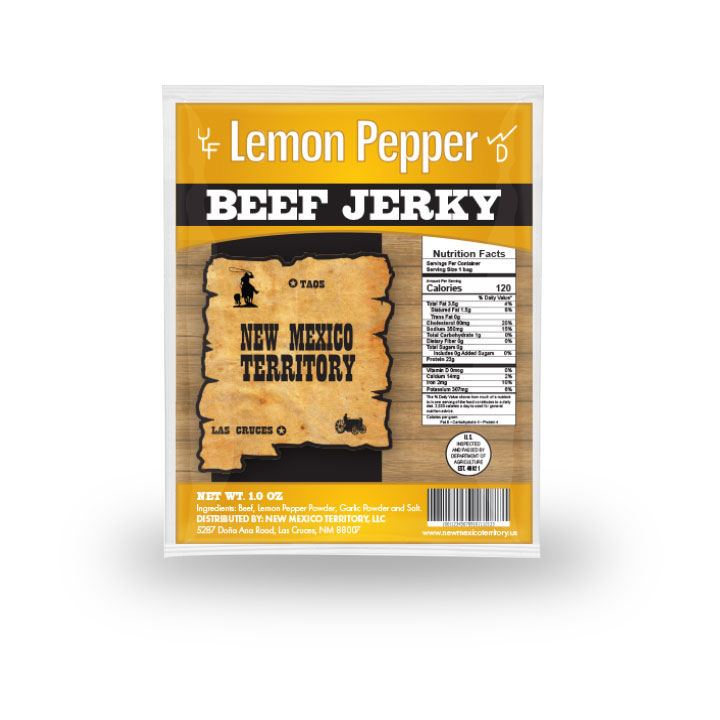 lemon Pepper Beef Jerky