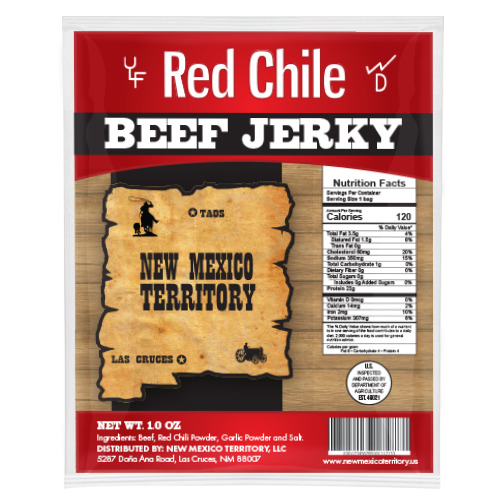 Red Chile Beef Jerky New Mexico